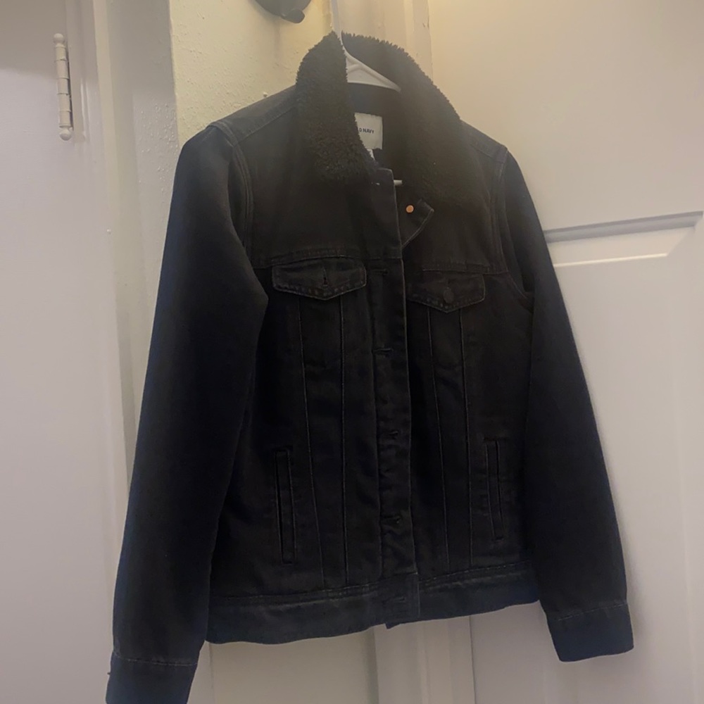 Black Jean Jacket